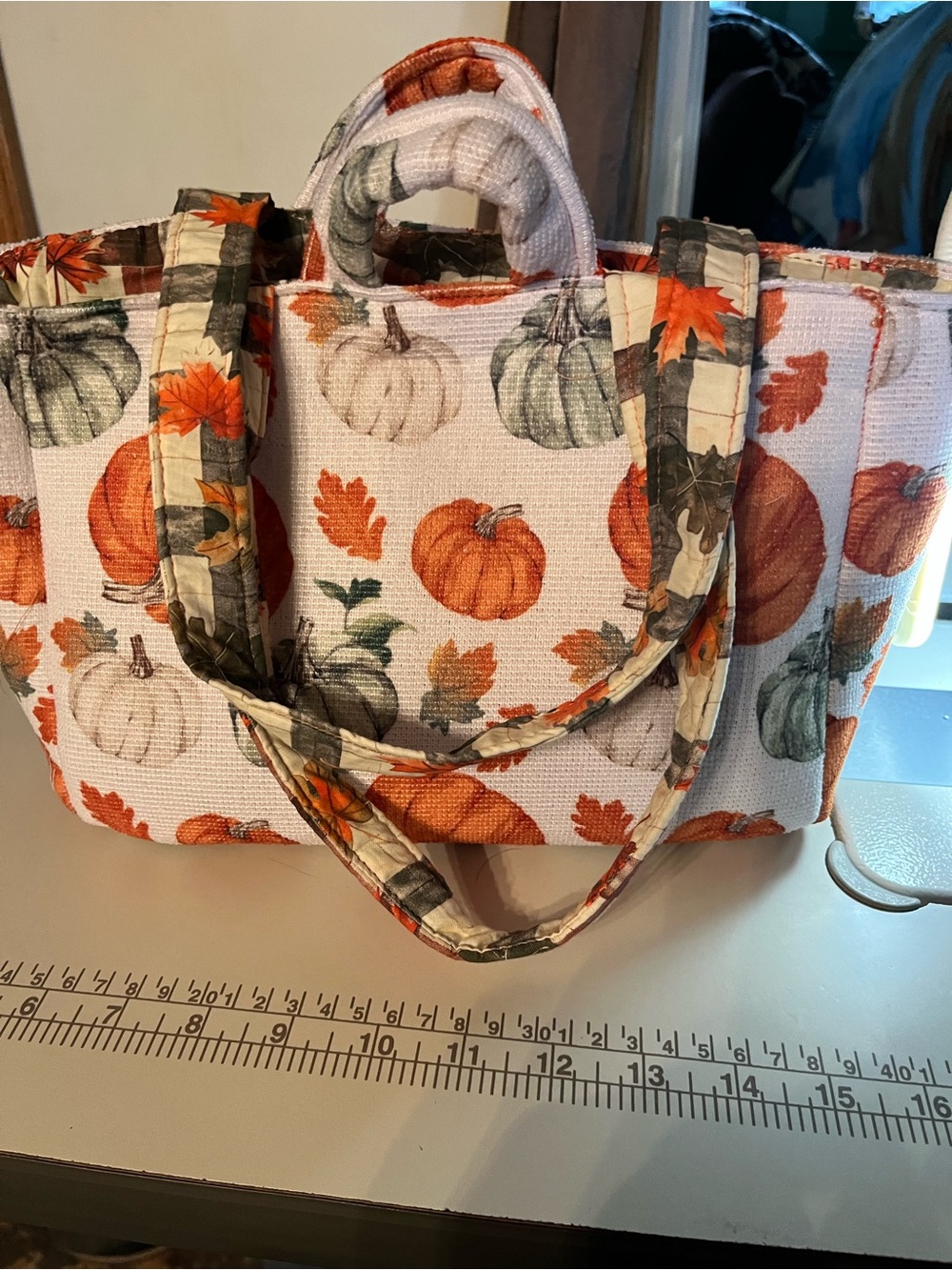 Pumpkin tote bag